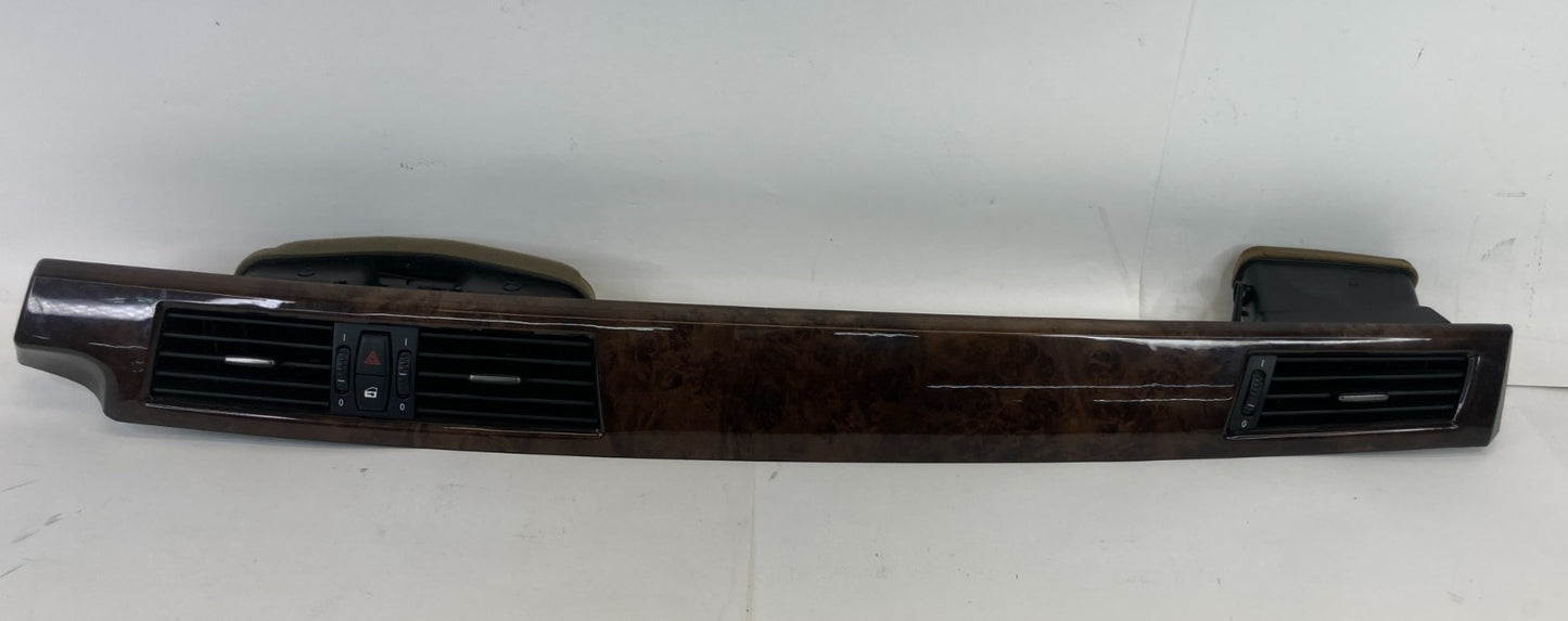 2004-2007 BMW 525i 2008-2010 BMW 535i Dash Right Side Trim Molding w/ Air Vents
