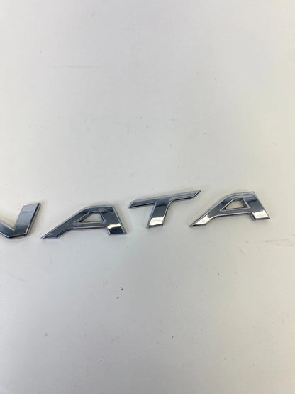 2015 2016 2017 HYUNDAI SONATA REAR TRUNK CHROME BAGDE LETTERS GENIUNE OEM