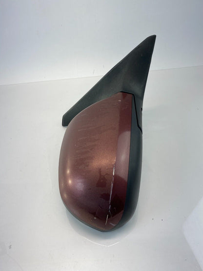 02-04 Kia Spectra Front Right Passenger Side Door Manual View Mirror Assembly