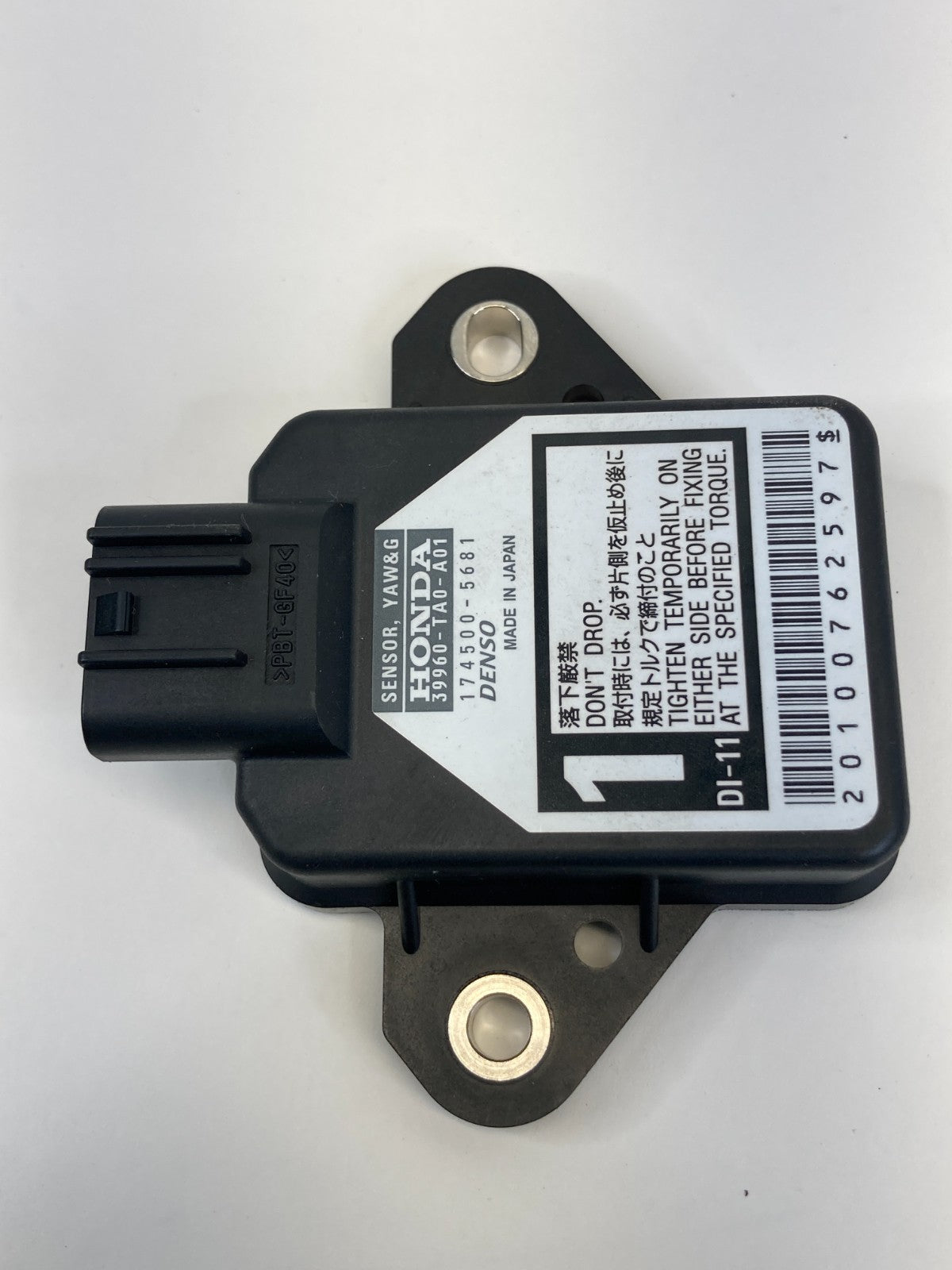 2008-2012 Honda Accord Yaw & G Rate Sensor Control Module 39960-TA0-A01 OEM