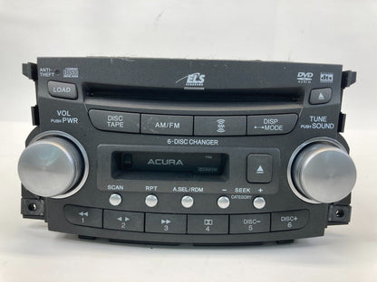 2005 2006 05 06 Acura TL AM FM Radio Player 6 Disc CD Receiver 39100-SEP-A010