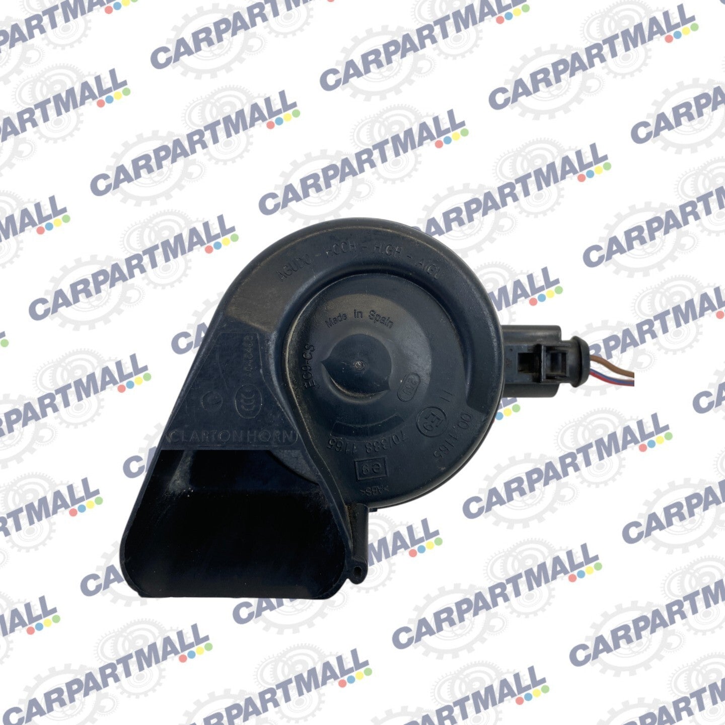 2009-2016 Audi A4 A4 Quattro High Note Horn Siren Alarm Assembly 8T0-951-223 OEM