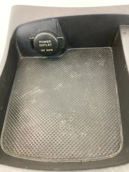 02-05 HYUNDAI SONATA MANUAL CENTER CONSOLE UPPER COVER TRAY STORAGE POWER OUTLET