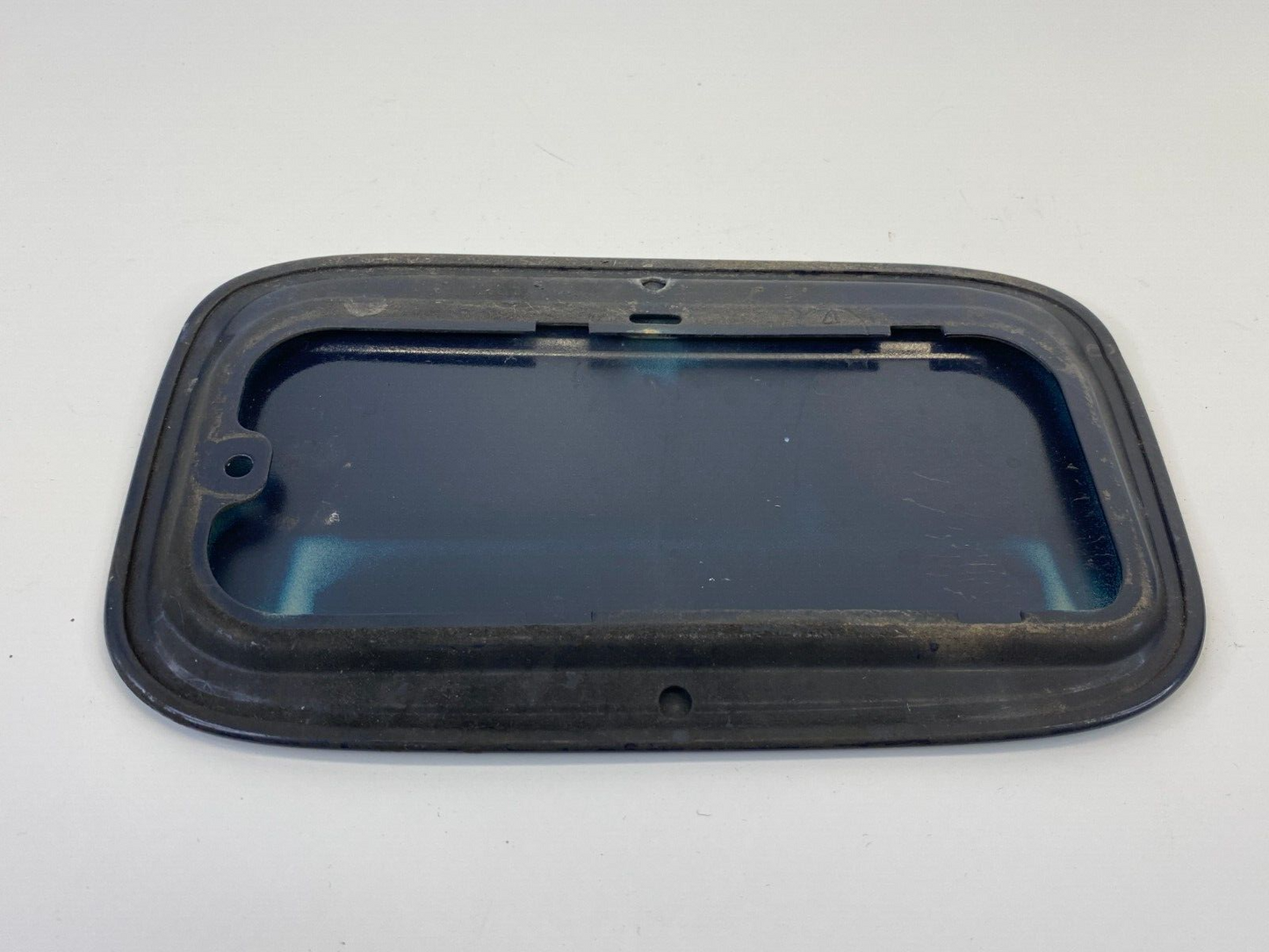 02-05 BMW 745i Sedan Fuel Filler Gas Tank Door Lid Cover Orient Blue Metallic