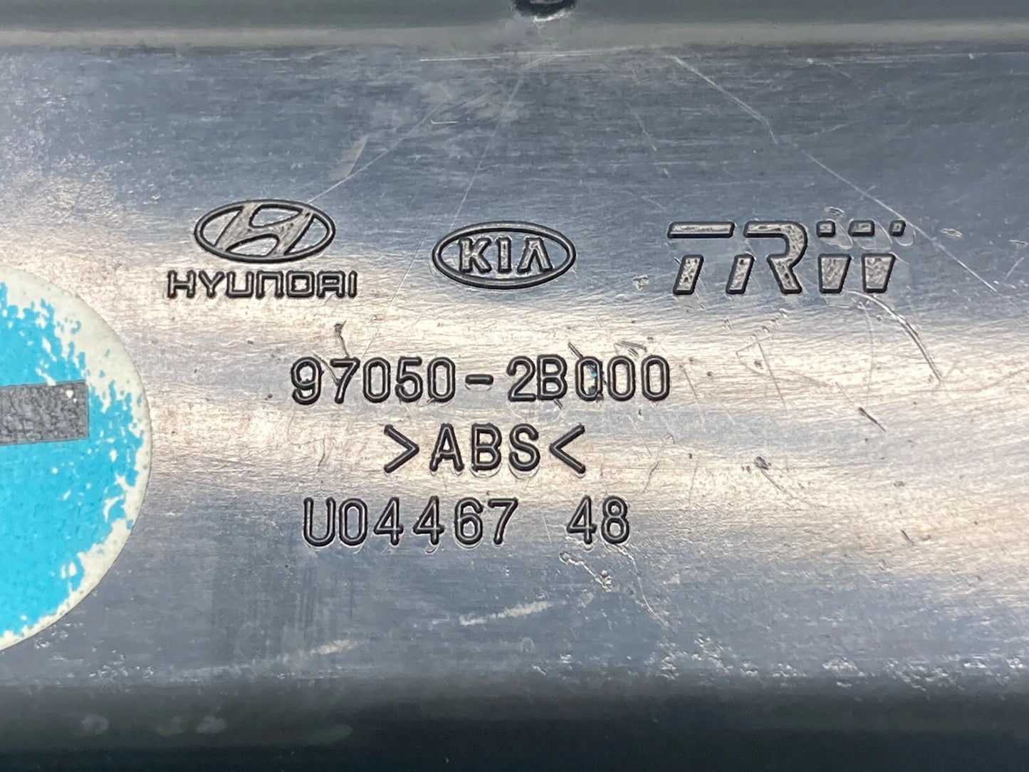 07-09 HYUNDAI SANTA FE REAR LEFT CENTER PILLAR AC AIR VENT GRILLE OEM 970502B000