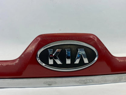 07-09 KIA SPORTAGE REAR TAILGATE LIFTGATE LICENSE MOLDING W/ EMBLEM & LAMP OEM