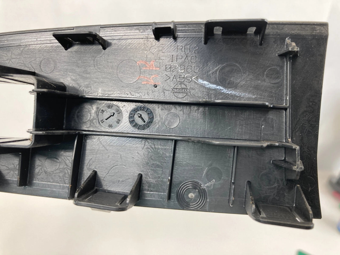 2007-2011 NISSAN ALTIMA REAR RIGHT SIDE DOOR WINDOW SWITCH COVER BEZEL TRIM OEM