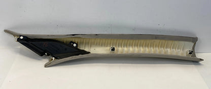 08-13 INFINITI G37 SEDAN INTERIOR FRONT WINDSHIELD A-PILLAR TRIM PANELS PAIR OEM