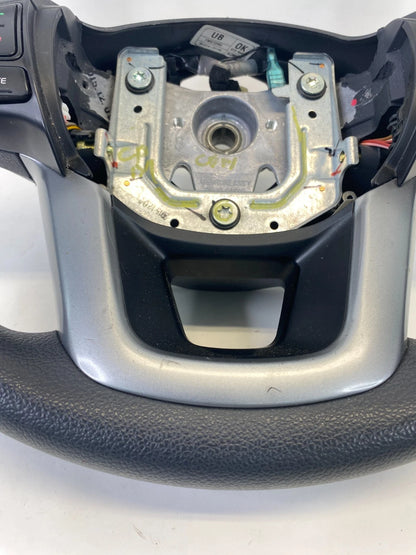 2012-2017 KIA RIO 1.6L STEERING WHEEL WITH AUDIO & CRUISE CONTROL BUTTONS OEM