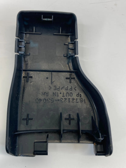 06-15 LEXUS IS250 IS350 FRONT RIGHT SEAT INNER TRACK TRIM COVER 72123-53040 OEM