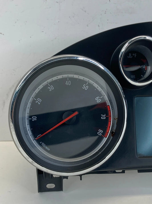 2011 BUICK REGAL DASH INSTRUMENT GAUGE CLUSTER FRONT UNIT 131.428 MILES 13332274