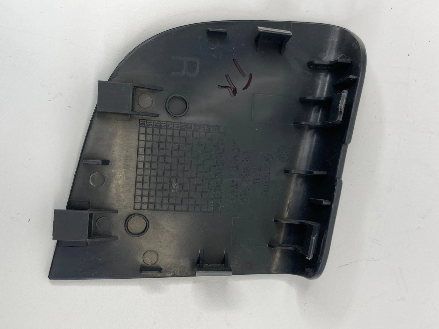 2006-2009 VOLKSWAGEN GTI FRONT RIGHT SIDE INTERIOR KICK PANEL TRIM 1K6867658 OEM