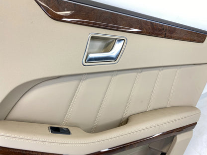 2006-2016 MERCEDES-BENZ E350 REAR RIGHT SIDE INNER DOOR PANEL ASSY W/ SWITCH OEM