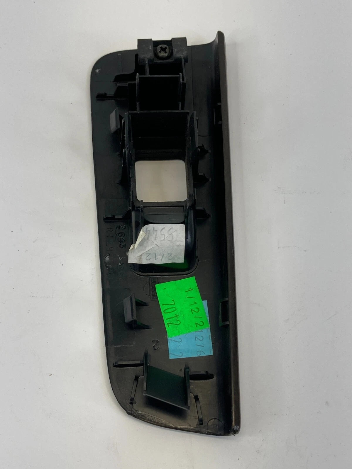 2005 2006 NISSAN ALTIMA REAR LEFT BACK SIDE DOOR WINDOW SWITCH TRIM BEZEL OEM