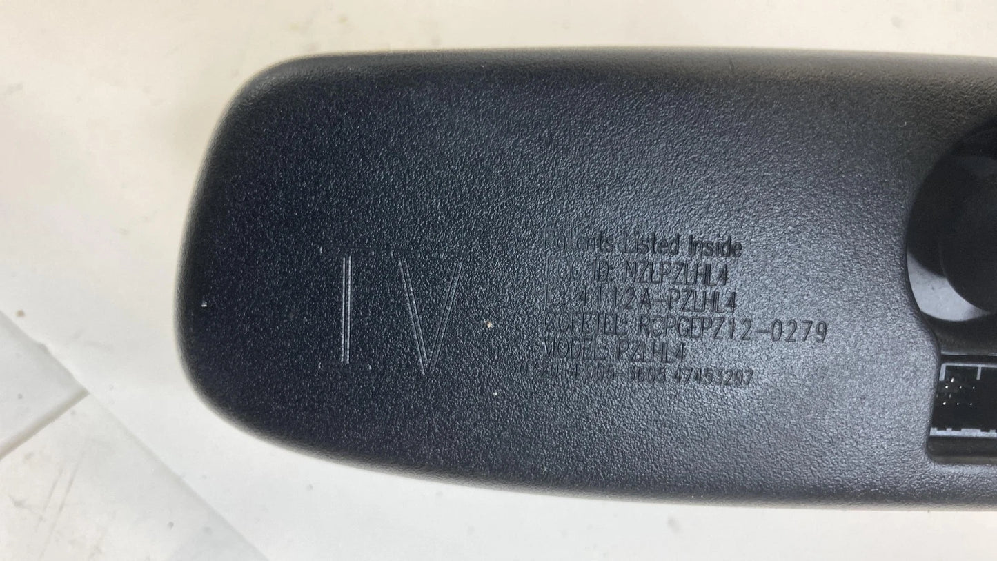 2013-2018 NISSAN ALTIMA REAR VIEW INTERIOR MIRROR WITH HOMELINK OEM 4112APZLHL4