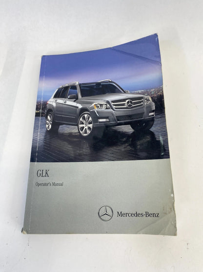 2012 MERCEDES-BENZ GLK350 OWNERS MANUAL SET WITH CASE COVER OEM