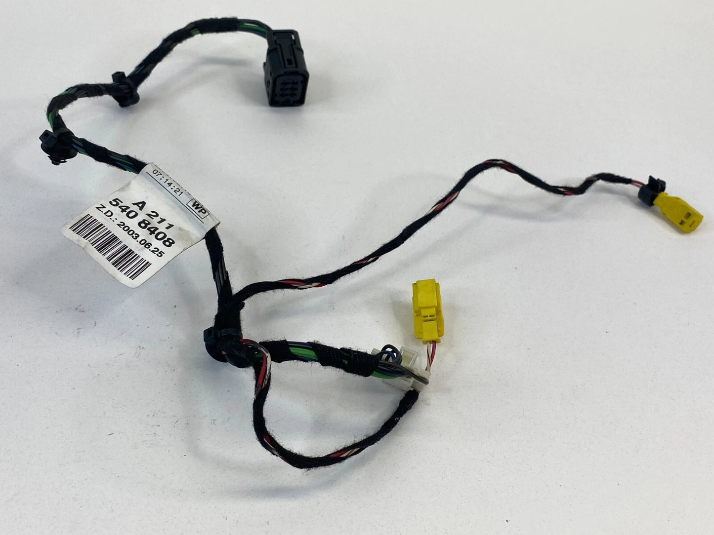 2003-2009 MERCEDES E320 W211 REAR LEFT DRIVER DOOR WIRING HARNES A2115408408 OEM