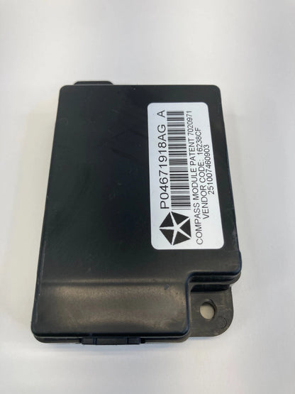 2011-2013 JEEP LIBERTY 3.7L COMPASS & TEMPERATURE CONTROL MODULE P04671918AG