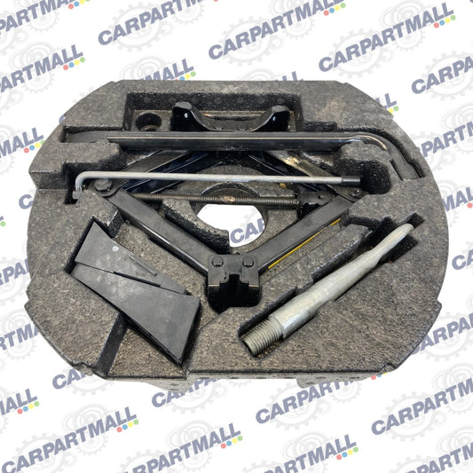 09-15 JAGUAR XF EMERGENCY SPARE WHEEL TIRE LIFTING JACK TOOLS W FOAM TRIM OEM