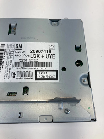 2011 11 Buick Regal AM/FM Radio CD Disc Player Receiver 20907419 OEM