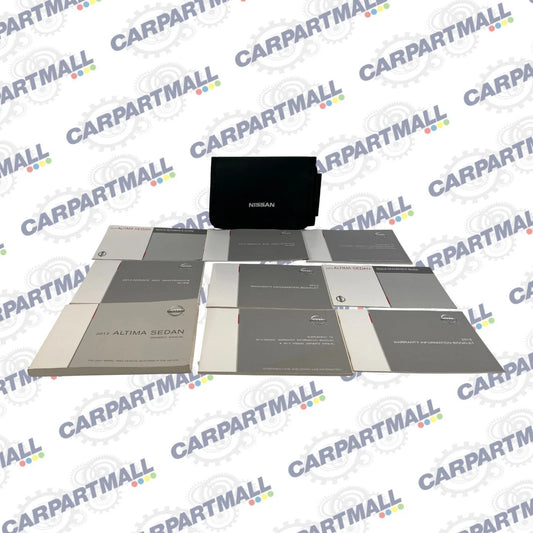 2013 13 NISSAN ALTIMA OWNERS MANUAL & WARRANTY INFORMATION SET KIT W/ CASE