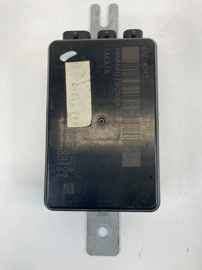 2004-2008 MITSUBISHI GALANT FRONT RIGHT SEAT OCCUPANT CONTROL MODULE 6921A043