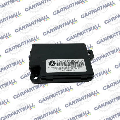 2009-2016 CHRYSLER TOWN & COUNTRY COMPASS CONTROL MODULE UNIT 04671918AG OEM