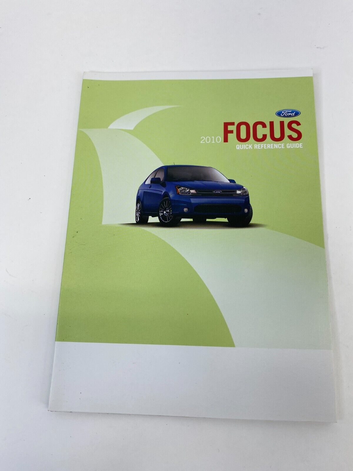 2010 Ford Focus Owners Manual Reference Guide Warranty Information Set w/ Case