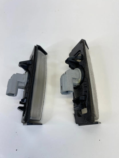 2002-2011 TOYOTA CAMRY SEDAN REAR LICENSE PLATE LIGHT LAMPS SET PAIR OEM