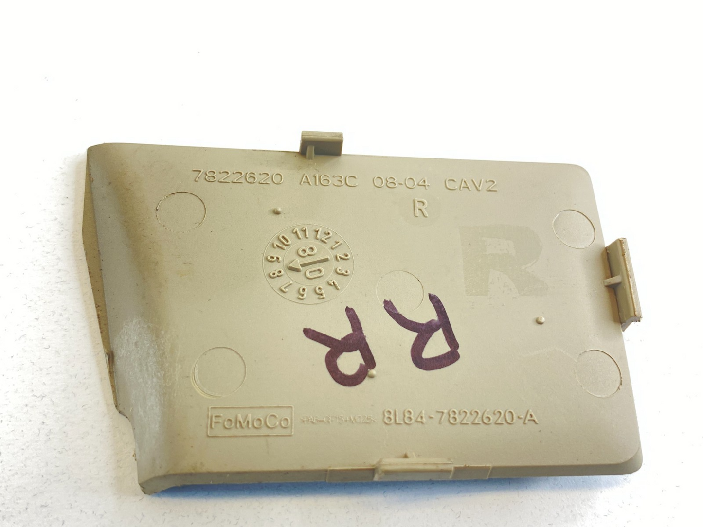 08-12 Ford Escape 08-11 Focus Rear Right Inner Door Handle Trim Bezel 8L84782262