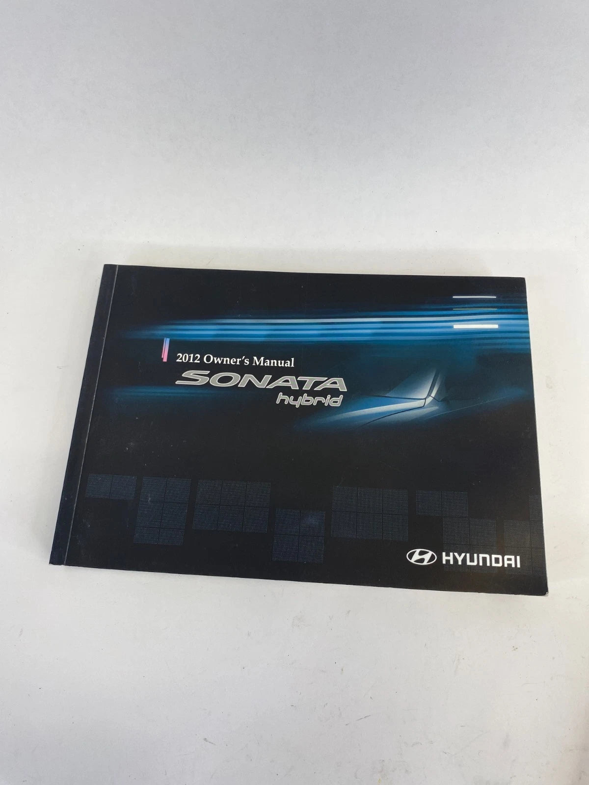 2012 HYUNDAI SONATA OWNERS MANUAL INFORMATION GUIDE BOOK W/CASE OEM
