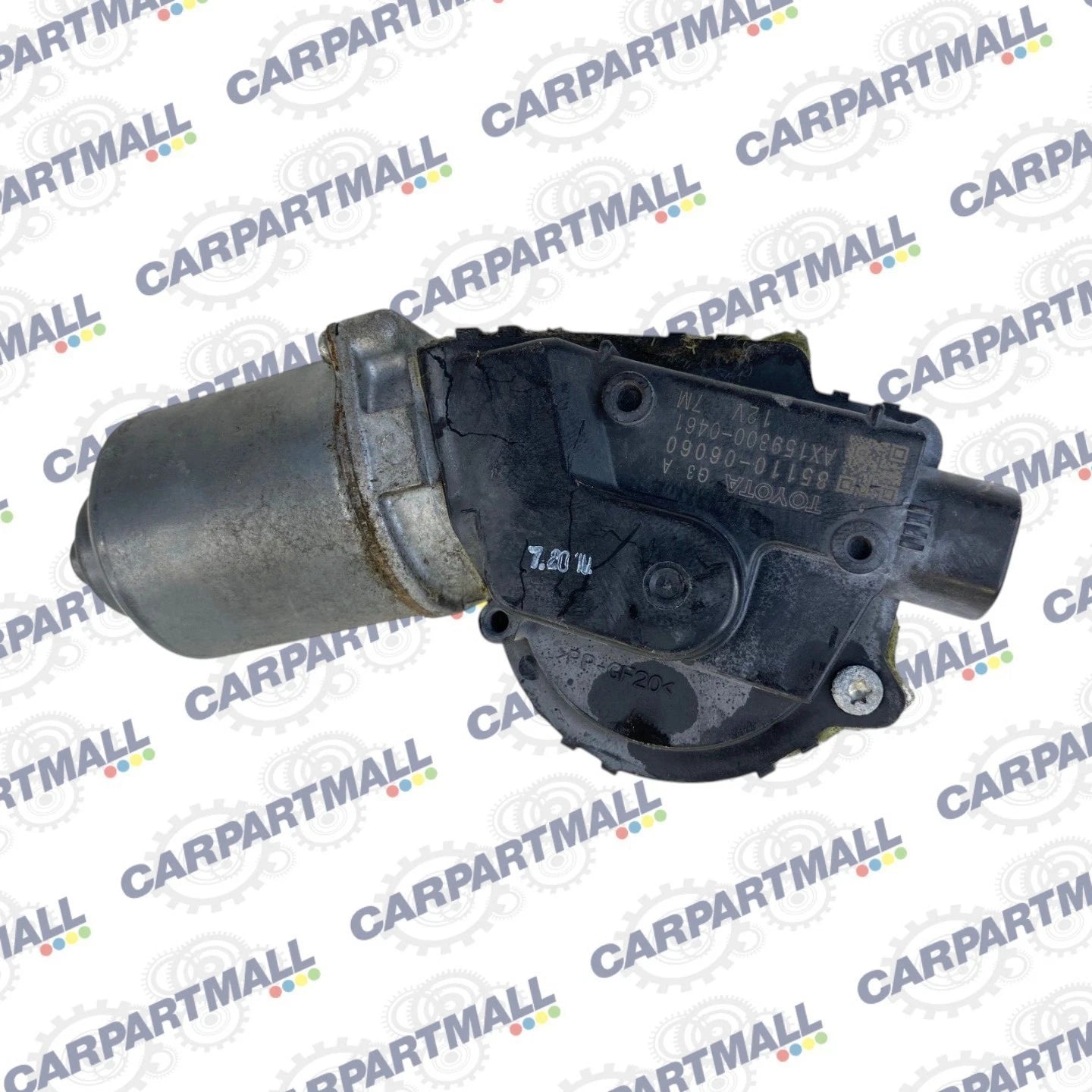 2007-2011 TOYOTA CAMRY SEDAN FRONT WINDSHIELD WIPER MOTOR ASSY 85110-06060 OEM