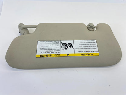 2011-2014 Mini Cooper Front Right Passenger Sunvisor Sun Visor Shade Beige OEM