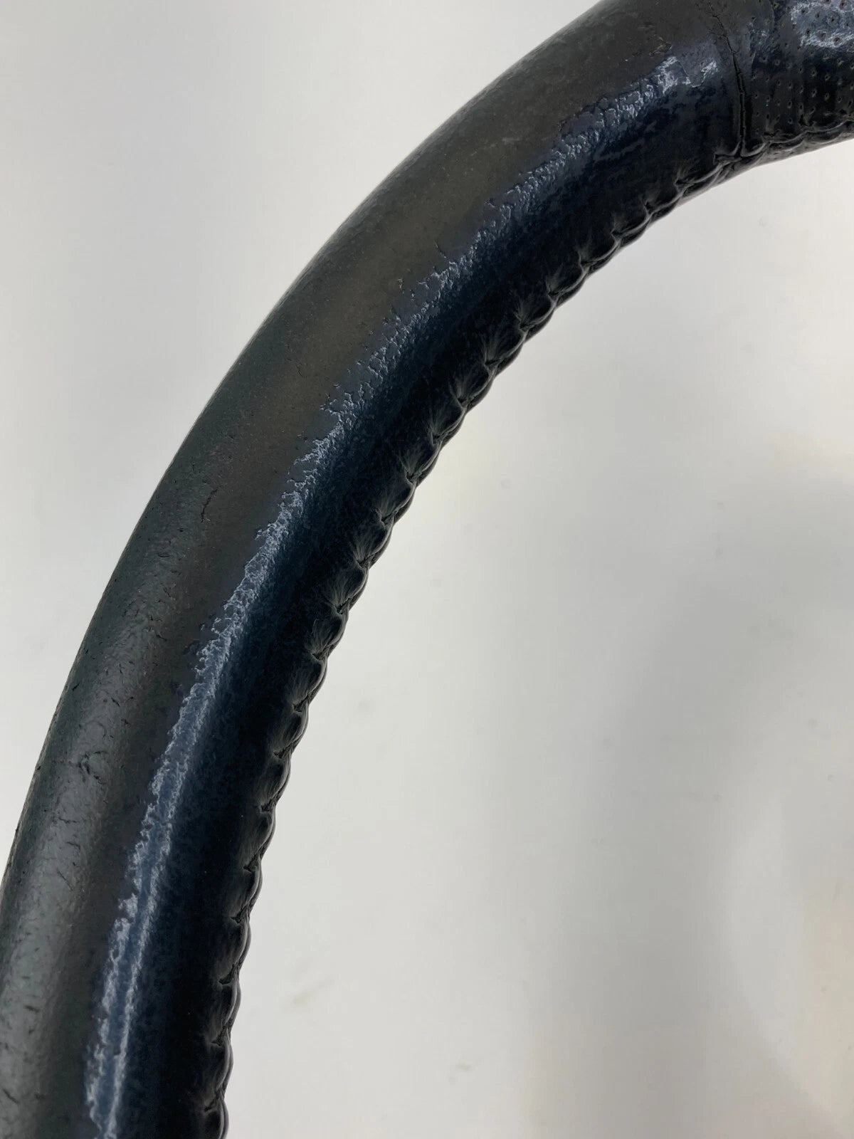 2007 2008 HONDA FIT STEERING WHEEL W/ CRUISE CONTROL SWITCH 3 SPOKE LEATHER OEM