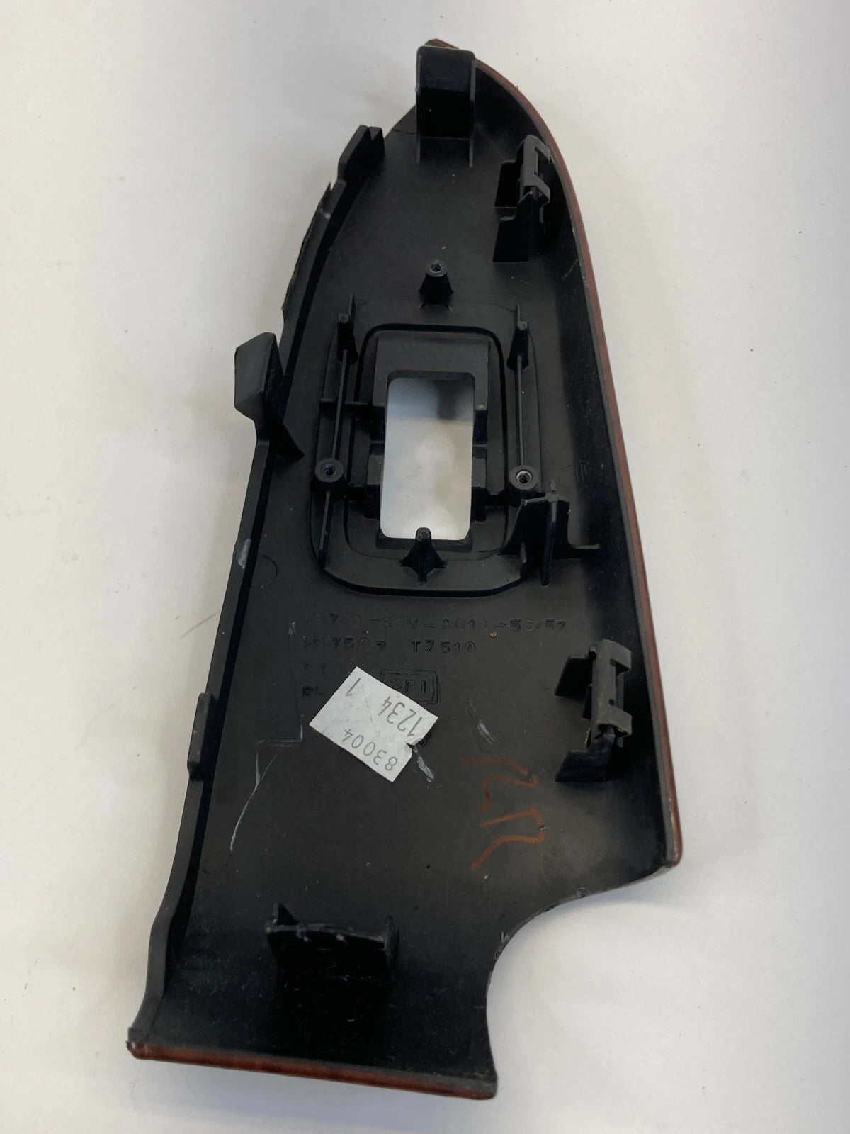 2001-2006 ACURA MDX REAR RIGHT SIDE DOOR WINDOW SWITCH COVER BEZEL 83700S3VA010