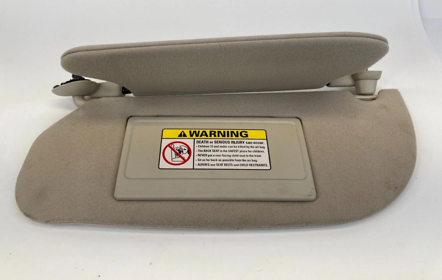 1998-2002 LINCOLN TOWN CAR SUN VISOR DRIVER LH SIDE LIGHTED MIRROR SUNSHADE OEM