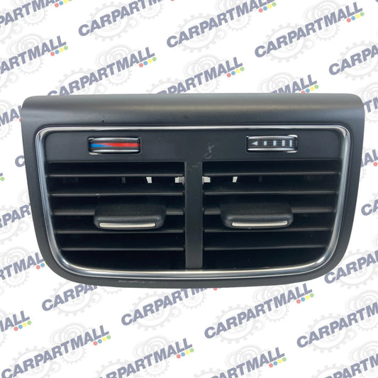 2013-2016 AUDI A4 REAR CENTER CONSOLE A/C HEATER DUAL AIR VENT DUCT OUTLET OEM