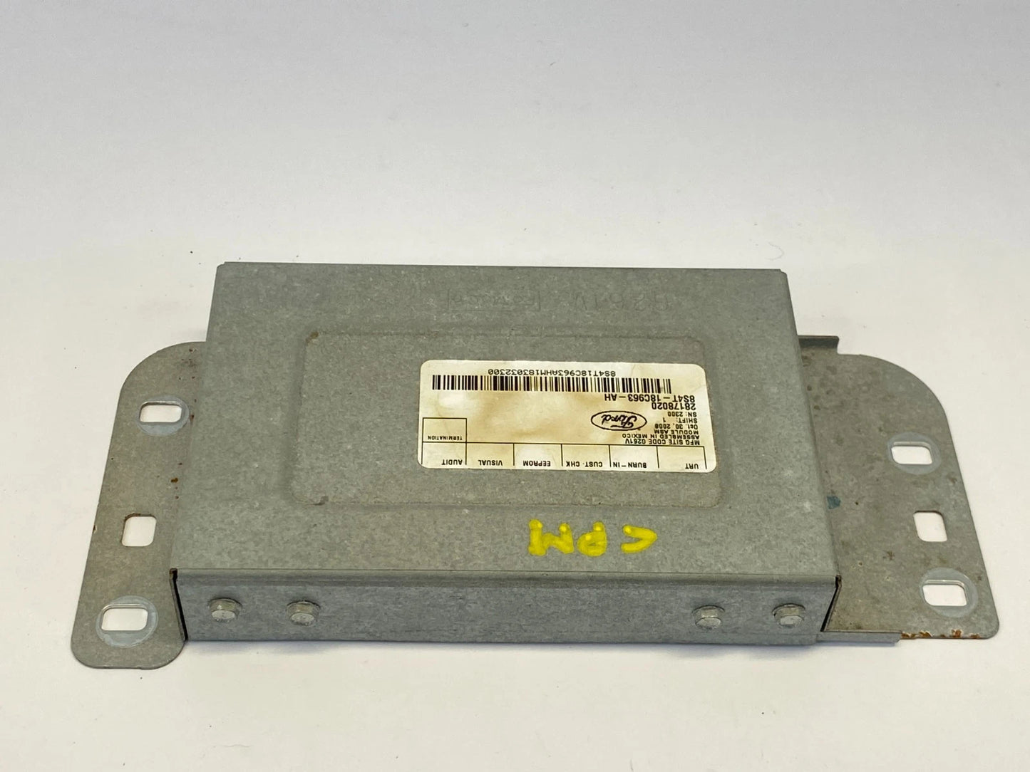 2008 2009 FORD ESCAPE SIRIUS SATELLITE RADIO AUDIO CONTROL MODULE 8S4T-18C963-AH