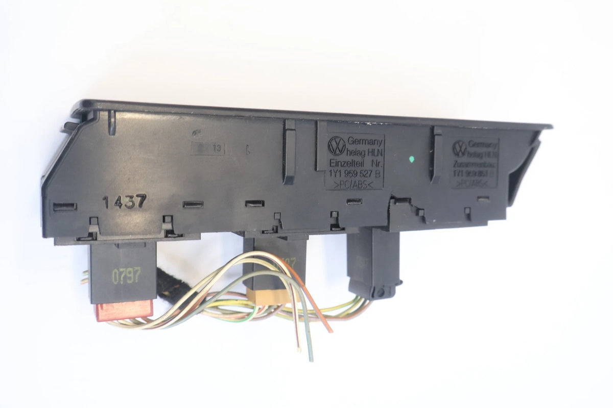 2003-2010 VW NEW BEETLE FRONT LEFT MASTER POWER WINDOW SWITCH OEM 1Y1-979-851-B