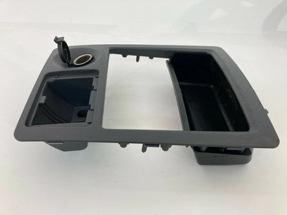 2003-2006 KIA SORENTO REAR CENTER CONSOLE CUP HOLDER ASHTRAY OUTLET TRIM PANEL