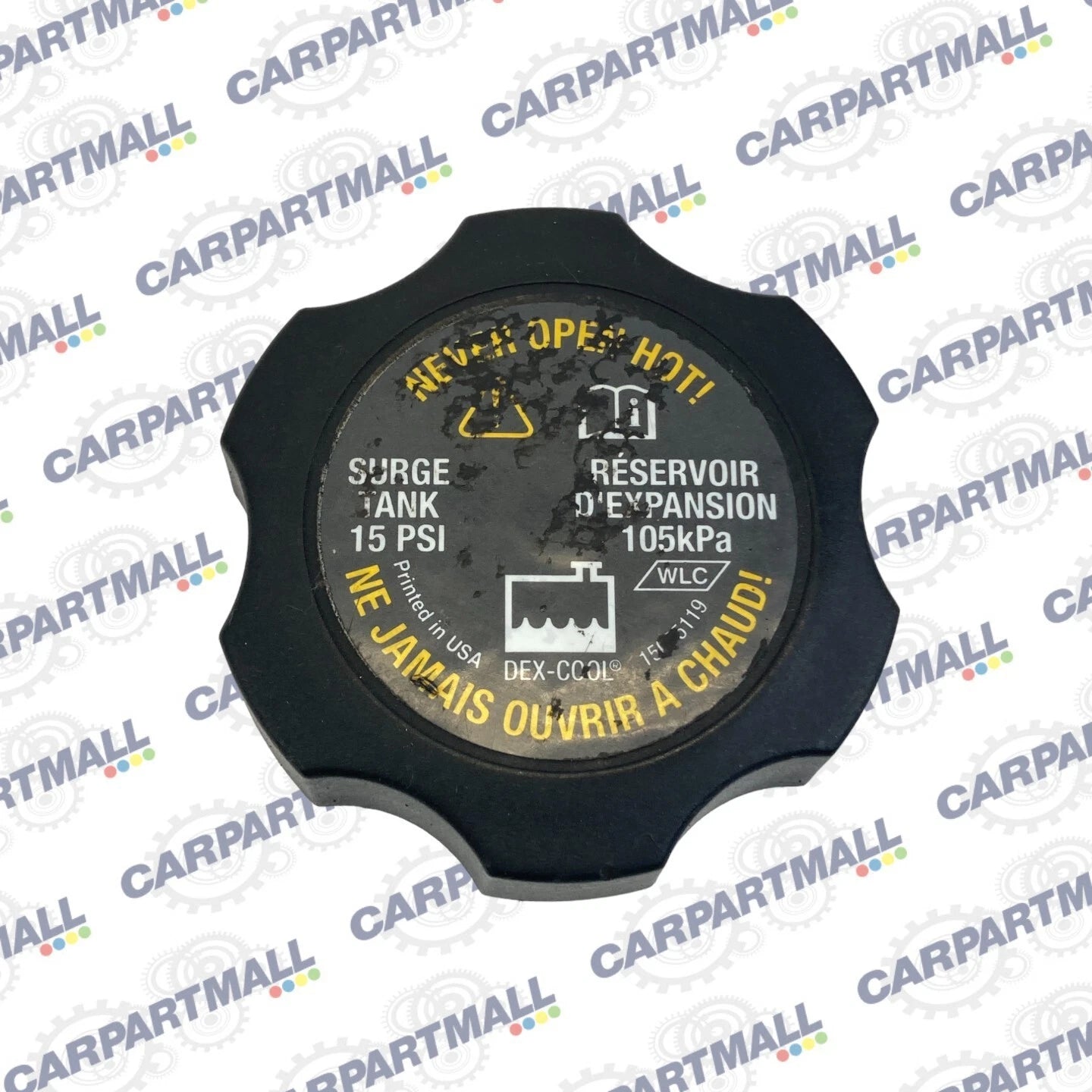 2000-2013 CHEVROLET TAHOE GMC YUKON RADIATOR COOLANT OVERFLOW TANK CAP 15075118