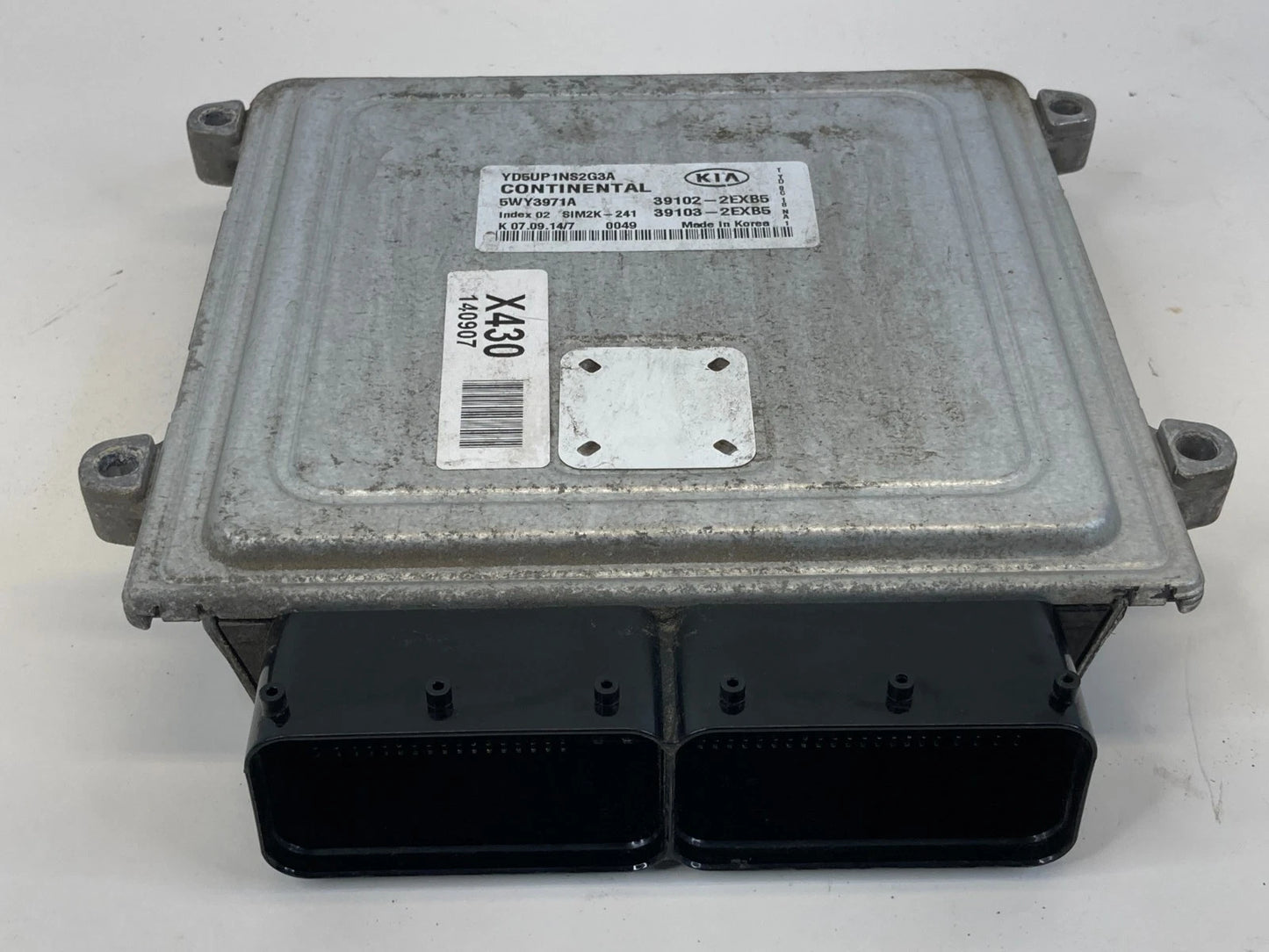 2015 Kia Forte 1.8L A/T Engine Computer Control Module ECM ECU PCM 391022EXB5