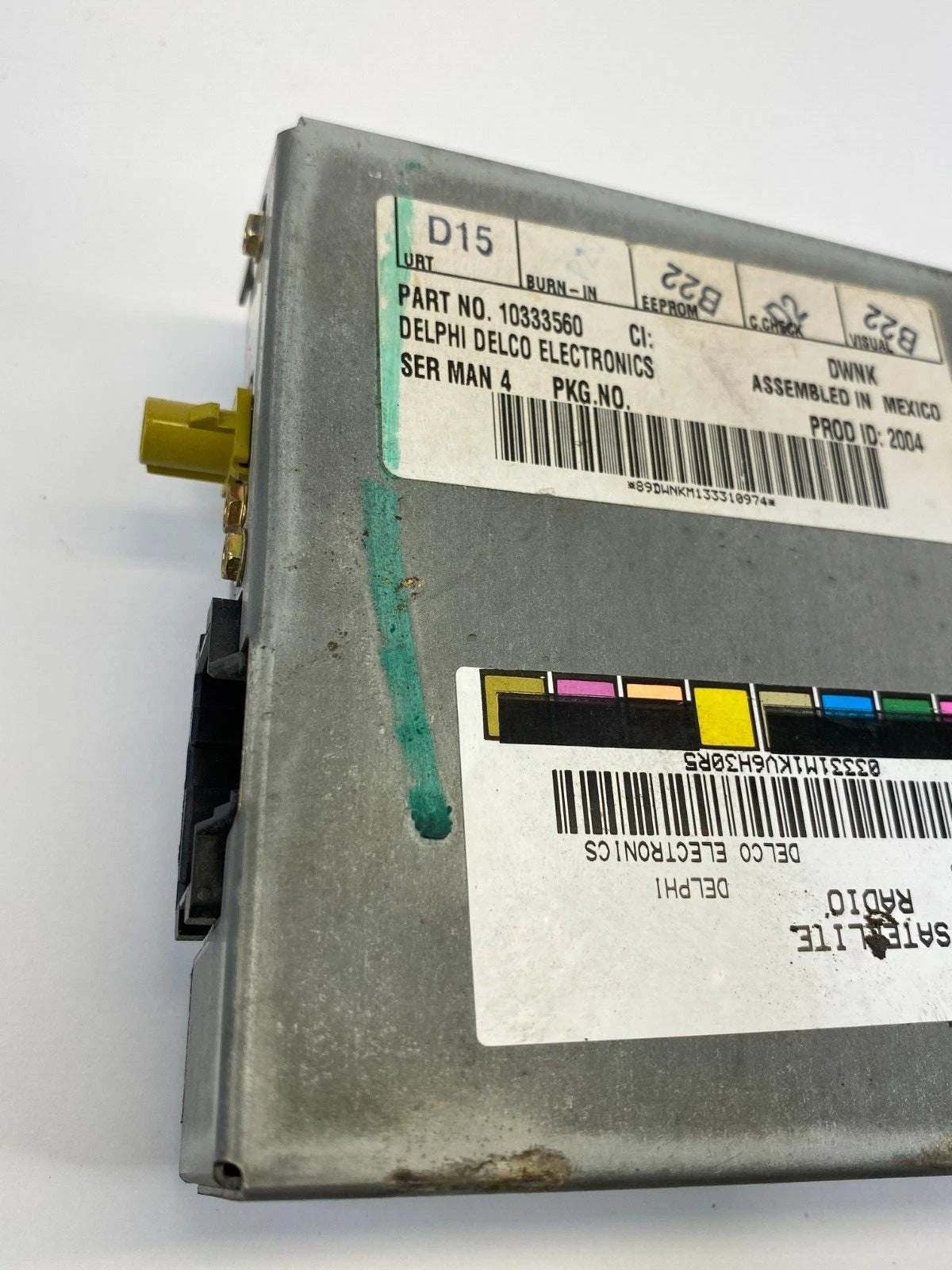 2003-2006 CHEVROLET AVALANCHE UNDER DASH SATELITE RADIO CONTROL MODULE 10333560