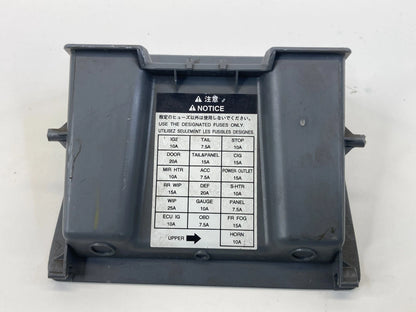 2001-2005 TOYOTA RAV4 DASH STORAGE COMPARTMENT COIN TRAY FUSE BOX COVER OEM