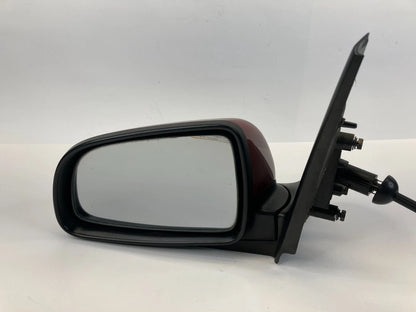 2007-2011 CHEVROLET AVEO SEDAN LEFT DRIVER SIDE VIEW MANUAL DOOR MIRROR RED OEM
