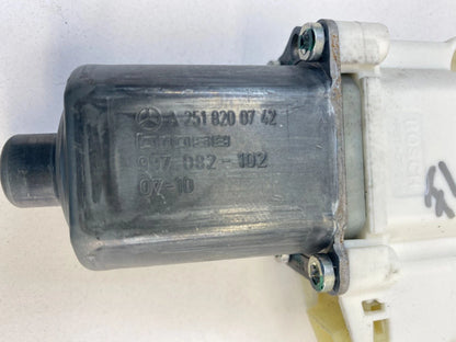 2006-2012 MERCEDES-BENZ R350 FRONT LEFT SIDE DOOR POWER WINDOW MOTOR 0130822273