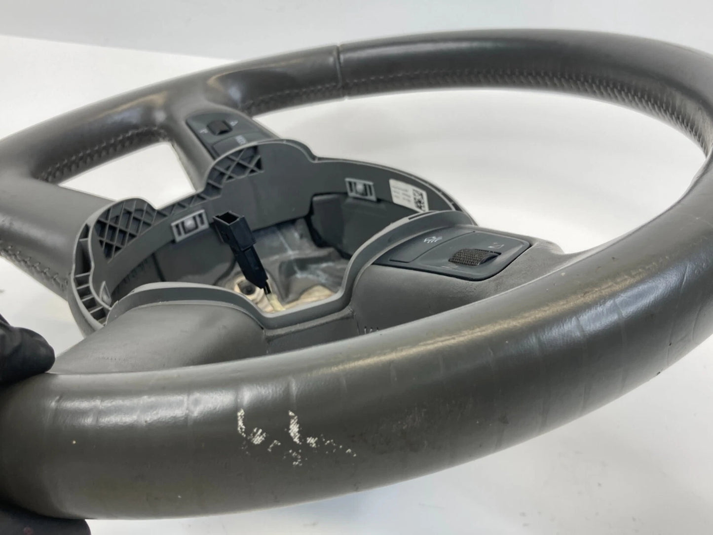 05-11 AUDI A6 QUATTRO LEFT SIDE STEERING WHEEL W/ SWITCH 4F0-419-091-AH-1YA OEM