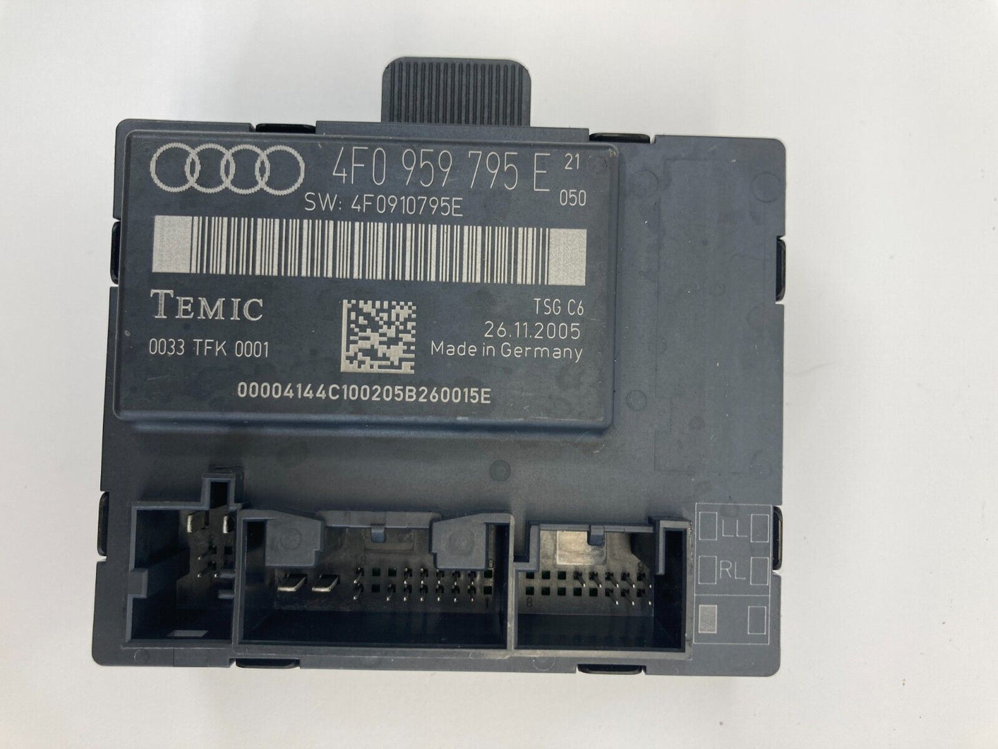 2006 2007 Audi A6 Quattro Rear Left Back Side Door Control Module 4F0-959-795