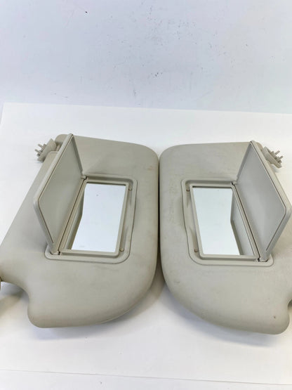 2013-2019 FORD ESCAPE FRONT LEFT & RIGHT SUNVISOR SUN VISOR PAIR W/ MIRROR OEM