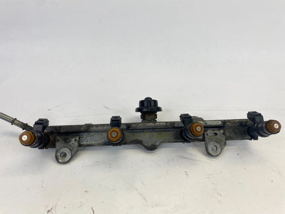 08-12 HONDA ACCORD 2.4L FWD ENGINE FUEL RAIL W/ 4 FUEL INJECTORS R45L590-545103